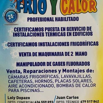 Frío y Calor J. C. Domínguez Flyer 2